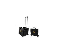 Olympia Tools 85-010 Grand Pack-N-Roll Portable Tools Carrier with Telescopic Handle, 80 Lb. Load Capacity, Black