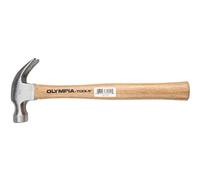 Olympia Tools Claw Hammer, 60-014, 8 Ounce,Silver
