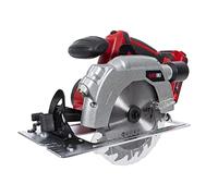 Olympia Tools X20S™ Circular Saw 20V 1 x 2.0Ah Li-ion Soft Grip Handle for Reduced Fatigue and Increased Control. There is Also a Handy Vacuum Port That enables Direct Connection to a dust Extractor