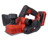 OLYMPIA WOOD PLANER CORDLESS 20V 82MM ELECTRIC FILE SANDER BATTERY & CHARGER