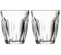 Olympia Toughened Tumbler Glasses 200ml (24 Pack) - Drinking Glass Set for Juice, Water, Dishwasher Safe GF925