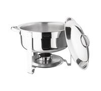 Olympia Vienna Round Stainless Steel Buffet Chafing Set 7.5Ltr CB063