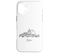 Olympia Washington Skyline US Travel Souvenirs Cityscape Case for iPhone 16 Plus
