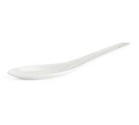 Olympia White Ware Rice Spoons 130mm Porcelain Kitchen Chinese Paddle Scoop 24pc