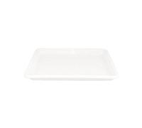 Olympia Whiteware 1/2 GN Porcelain Gastronorm Serving Tray 30mm, White