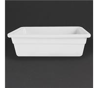 Olympia Whiteware 1/2 Half Gastronome 330X270X100mm Porcelain Dish