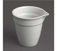 Olympia Whiteware Bistro Milk Jug White 100ml (12 pack)