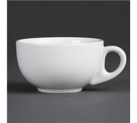 Olympia Whiteware Cappuccino Cups 200ml 7oz