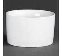 Olympia Whiteware Contemporary Ramekins 80mm (Pack of 12) - U177