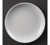 Olympia Whiteware Coupe Plates 180mm (Pack of 12) - U076
