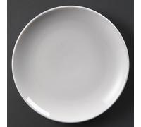 Olympia Whiteware Coupe Plates 230mm (Pack of 12) - U078