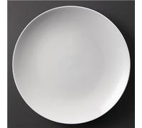 Olympia Whiteware Coupe Plates 310mm (6 pack)