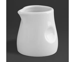 Olympia Whiteware Dimpled Milk Jugs 70ml (Pack of 6) - GM366