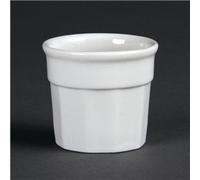Olympia Dipping Potts 45X50mm Porcelain White Sauce Dish Restaurant 12pc