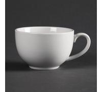 Olympia Whiteware Elegant Cups 230ml 8oz (Pack of 12) - CD735