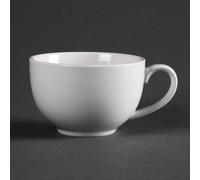 Olympia Whiteware Elegant Cups White 8oz / 230ml Pack Quantity - 12
