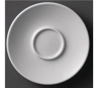 Olympia Whiteware Espresso Saucers 120mm (12 pack)