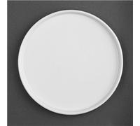Olympia Whiteware Flat Round Plates 268mm (4 Pack)
