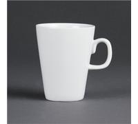 Olympia Whiteware Latte Mugs 310ml 11oz (12 pack)