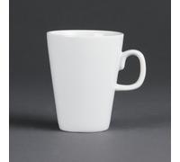 Olympia Whiteware Latte Mugs 310ml 11oz (Pack of 12) - C359
