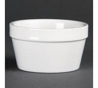 Olympia Whiteware Mediterranean Ramekins White 95mm (Pack of 6) - DK829