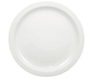 Olympia Whiteware Narrow Rimmed Plate - 230mm (Box 12)