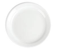 Olympia Whiteware Narrow Rimmed Plates 180mm (Pack of 12) - CB487