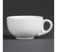 Olympia Whiteware Cappuccino Cups 200ml 7oz (12 Pack)
