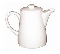 Olympia Whiteware Coffee Pots - Porcelain - Chip Resistant - 310 ml 11 Oz - 4 pc