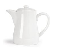 Olympia Whiteware Coffee Pots - Porcelain - Chip Resistant - 310 ml 11 Oz - 4 pc
