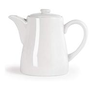 Olympia Whiteware Coffee Potts 653Ml 24Oz Porcelain Espresso Jugs Oven Safe 4pc