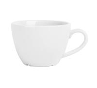 Olympia Whiteware Porcelain Flat White Cups 170ml, White (Pack of, 170 ml | Supplied in a bulk box of 12 for high-volume commercial catering setups, offering robust and reliable daily use.