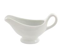 Olympia White Ware Gravy Boats 215Ml 75Oz Porcelain Sauce Dish Roasting 6pc