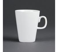 Olympia Whiteware Latte Mugs 310ml 11oz (12 pack)