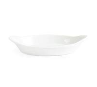 Olympia Whiteware Porcelain Oval Eared Dishes 289mm, Pack of 6