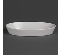Olympia Porcelain Serving Plates Oval Sole Dishes 195 x 110 mm 6 pc