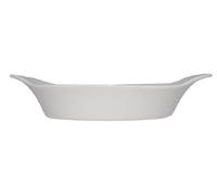 Olympia Whiteware Round Eared Dish 26(H)x 167(W)x 137(D)mm.White. Box Quantity: 6.