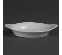 Olympia Whiteware Round Eared Dishes 156x 126mm (Pack of 6) - W443