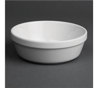 Olympia Whiteware Round Pie Bowls 137mm (Pack of 6)