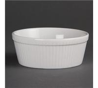 Olympia Round Pie Dishes 53X 134X 134mm Porcelain Ware Baking Oven Safe 6pc
