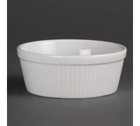 Olympia Whiteware Round Pie Dishes 134mm (Pack of 6) - C042