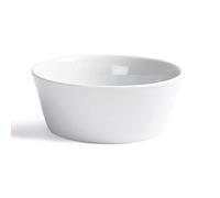Olympia Whiteware Sloping Edge Bowls 150mm Porcelain Kitchen Dish 12pc