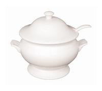 Olympia Whiteware Soup Tureen & Ladle White - 227x250mm