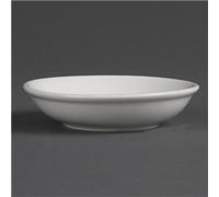 Olympia Whiteware Soy Dishes 100mm (12 pack)