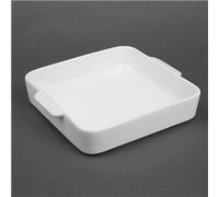 Olympia Whiteware Square Eared Roaster - 200x180x40mm (Box 3)