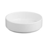 Olympia Whiteware Stacking Bowls 152mm Porcelain Pack of 6, White | Durable, chip-resistant design withstands daily use in busy catering environments. Microwave and dishwasher safe.