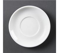 Olympia Whiteware Stacking Espresso Saucers2