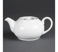 Olympia Whiteware Teapots 426ml (Pack of 4) - CB473