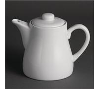 Olympia Whiteware Teapots 483ml (4 pack)