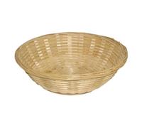 Olympia Wicker Round Bread Basket 200mm Catering Breakfast Canvas Bag Bowl 6pc